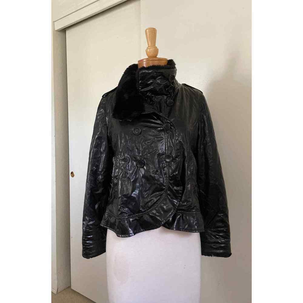 Armani Collezioni Black Shiny Jacket 4